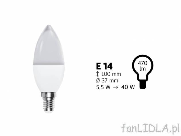 Żarówka LED Livarno, cena 13,99 PLN  

Opis