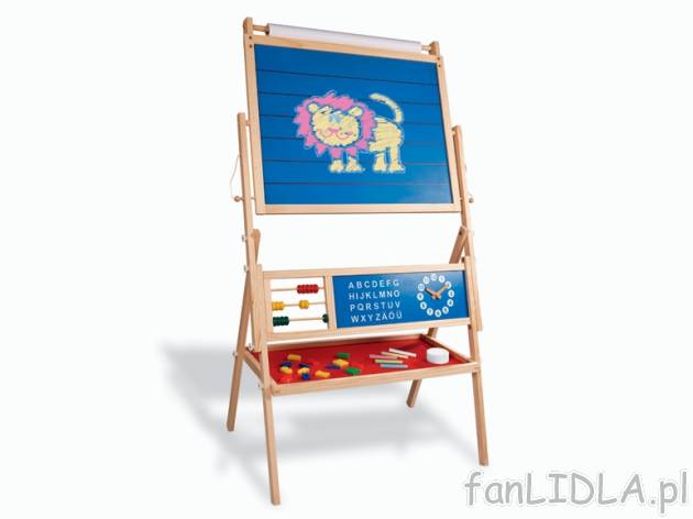 Tablica dwustronna , cena 99,00 PLN za 1 opak. 
- dwustronna tablica do zabawy ...