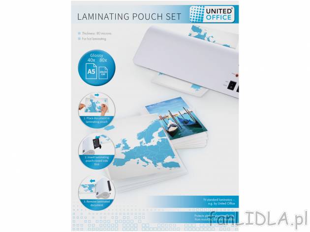 Zestaw folii do laminowania , cena 13,99 PLN  

Opis