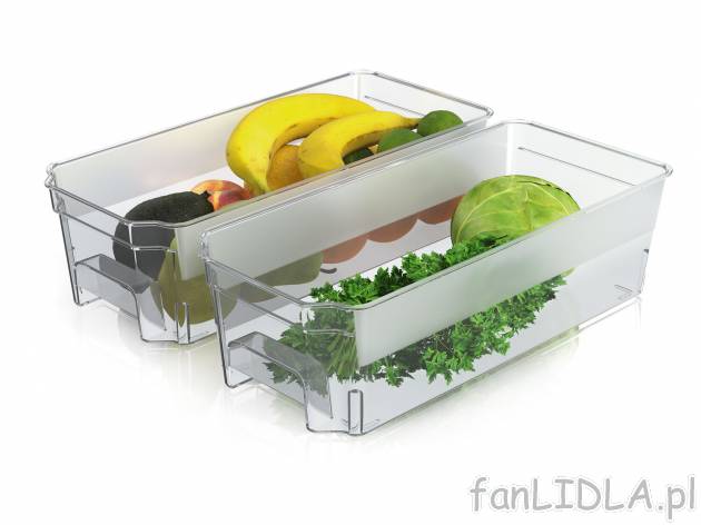Zestaw 2 organizerów do lodówki Ernesto, cena 14,99 PLN 
- 2 x 3 l
Opis

- ...