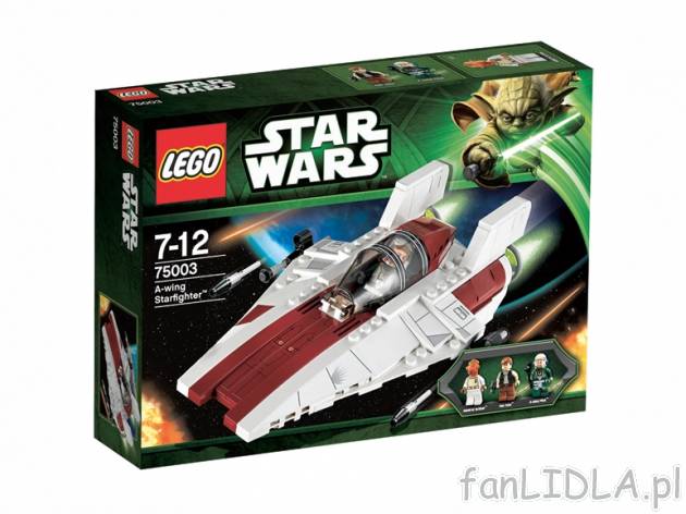 Star Wars A-wing Starfighter TM , cena 89,00 PLN za 1 opak. 
- klocki z serii Star ...