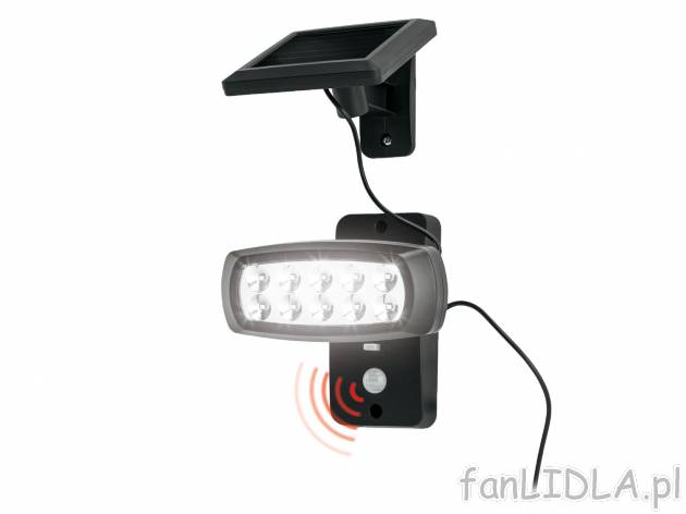 Reflektor solarny LED Livarno, cena 39,99 PLN 
- 3 akumulatorki w zestawie
- 10 ...
