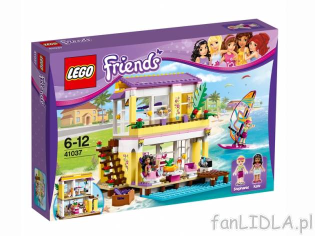 Letni domek Stephanie , cena 129,00 PLN za 1 opak. 
-      klocki z serii Friends