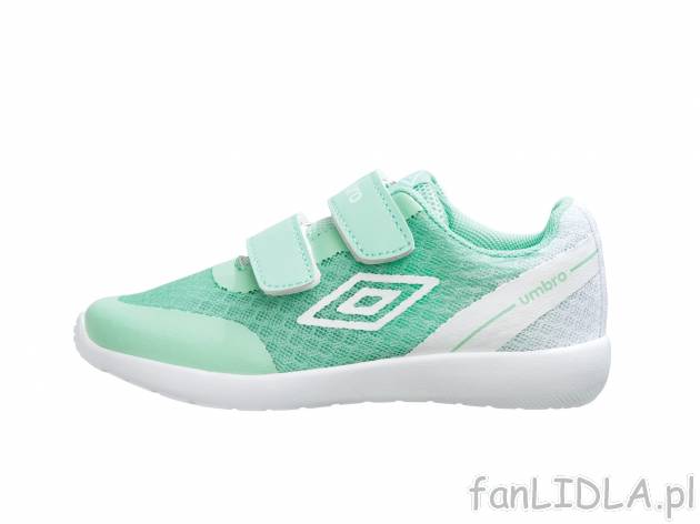 Buty dziewczęce UMBRO , cena 39,99 PLN 
- rozmiary: 25-30 (nie wszystkie wzory ...