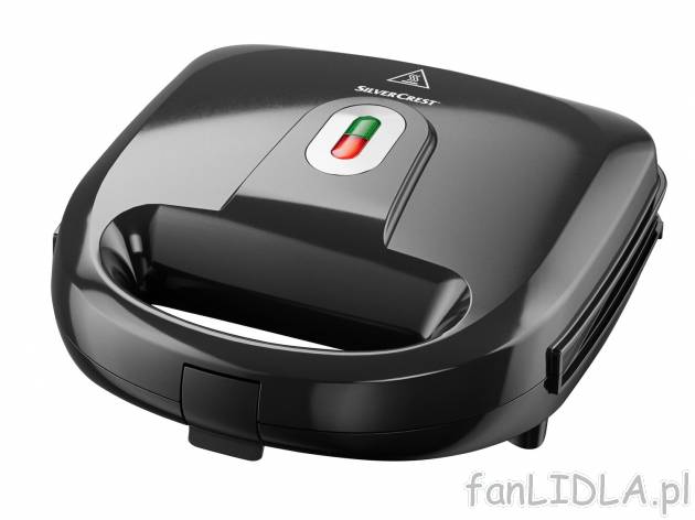 Opiekacz do kanapek 700 W Silverscrest Kitchen Tools, cena 34,99 PLN 
- z lampką ...