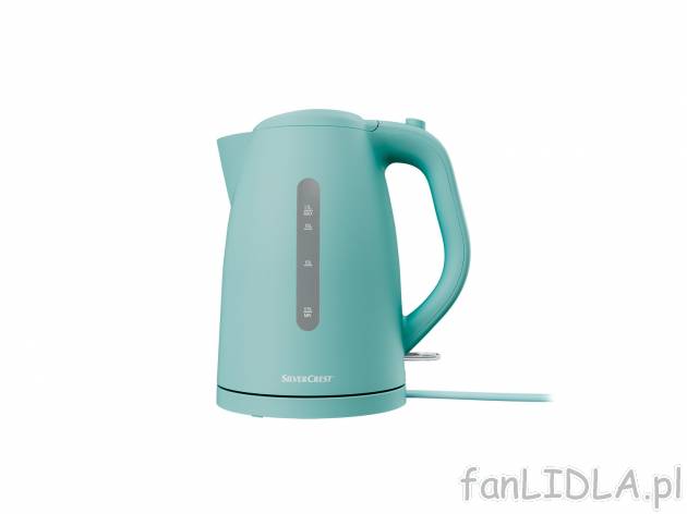 Czajnik elektryczny 3000 W Silverscrest Kitchen Tools, cena 59,90 PLN 
- z wyjmowanym ...