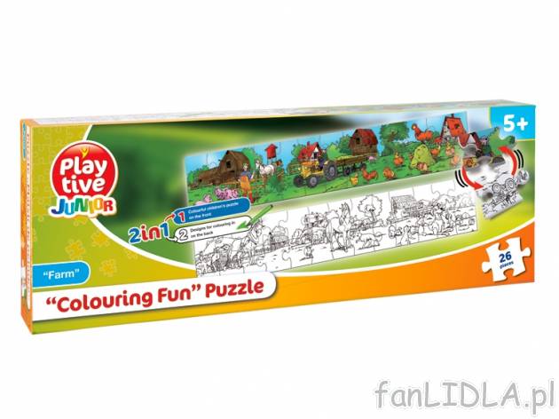 Puzzle , cena 14,99 PLN za 1 opak. 
- do wyboru:
 12 części
 20 części
 ...