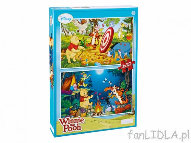 Puzzle , cena 12,99 PLN za 1 opak. 
- 8 rodzajów 
- 2 x 20, 2 x 60, 100, 180 ...