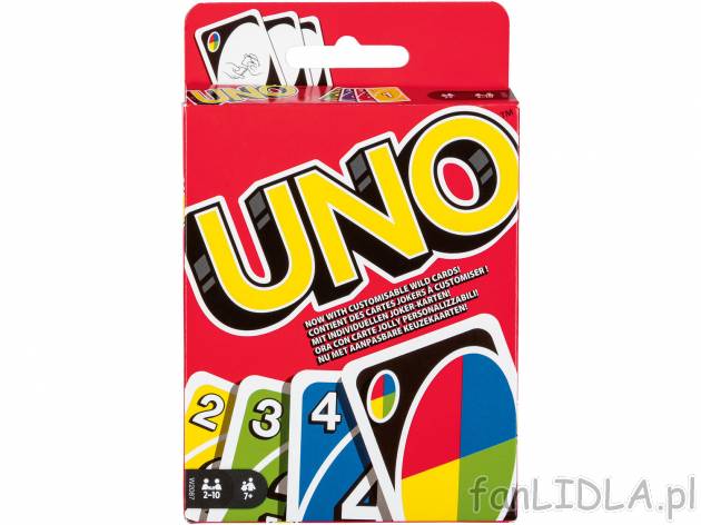 Gra UNO , cena 24,99 PLN
