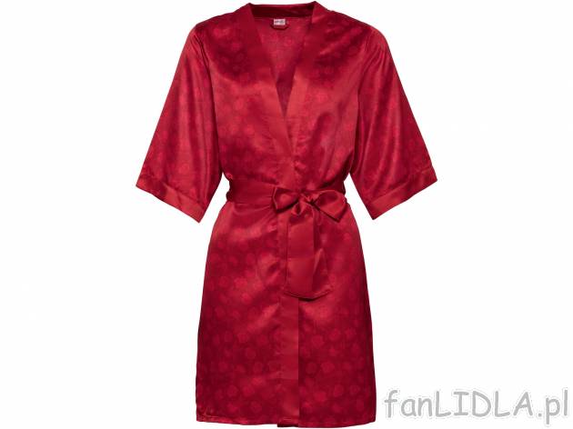 Kimono satynowe Esmara Lingerie, cena 34,99 PLN 
- rozmiary: S-L
Dostępne rozmiary

Opis

- ...