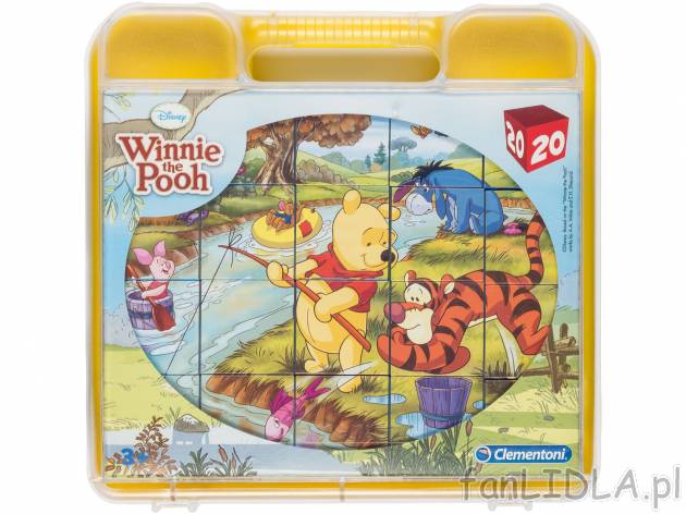 Puzzle-klocki , cena 22,99 PLN 
3 zestawy do wyboru 
- 6 obrazk&oacute;w do ...