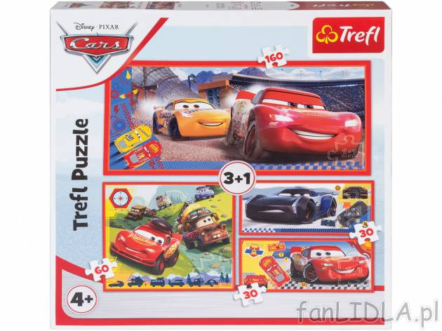 Puzzle Trefl, cena 17,99 PLN  
4 zestawy do wyboru
Opis

- 4+