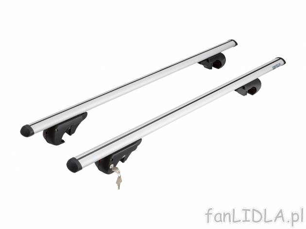 Aluminiowy bagażnik dachowy 120 cm , cena 129,00 PLN 
- zamykany na klucz - 2 klucze ...