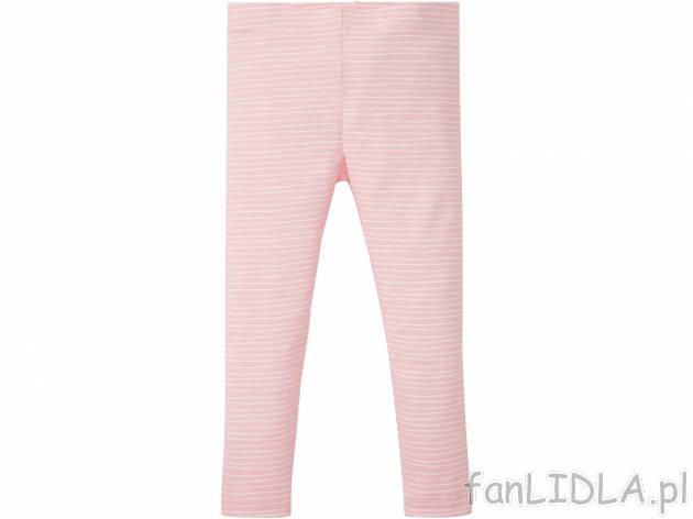 Legginsy dziewczęce, 2 pary* , cena 7,99 PLN 
*Artykuł dostępny wyłącznie ...