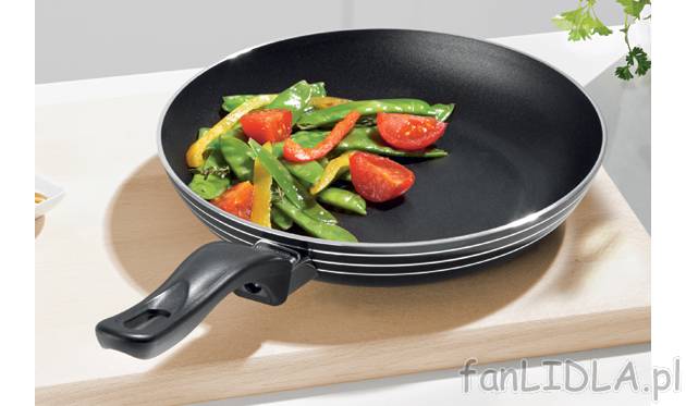 Patelnia ze szklaną pokrywką 28 cm cena 39,99PLN
- z żaroodpornym uchwytem
- ...