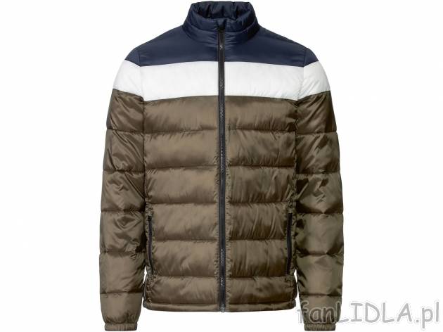 Kurtka pikowana męska , cena 64,90 PLN 
- rozmiary: M-XL
- z przyjazną dla środowiska ...