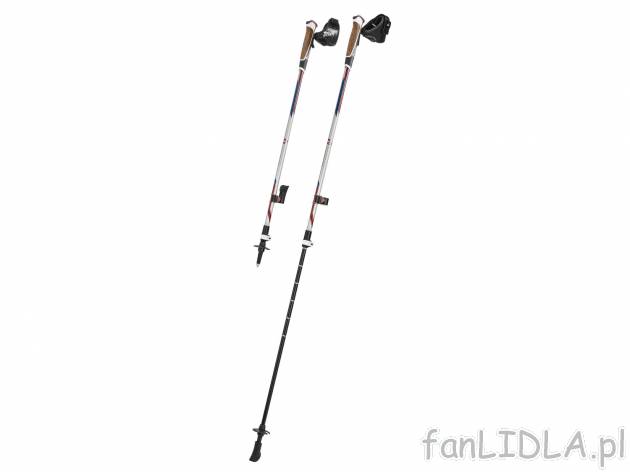 Kijki do nordic walking FX-Carbon Crivit, cena 79,90 PLN 
- płynna regulacja długości ...