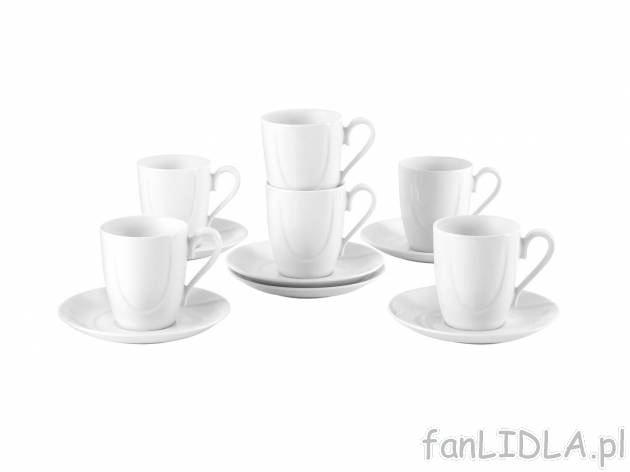 Porcelanowy zestaw kawowy Vega, 12 elementów Chodzież Porcelana, cena 79,90 PLN ...