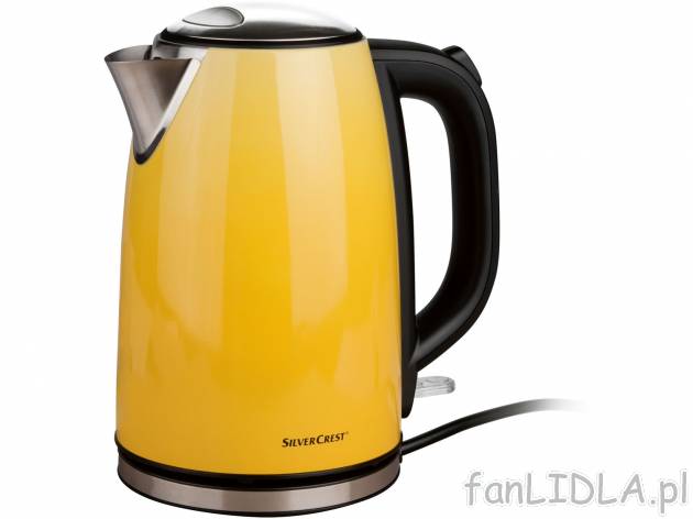 Czajnik elektryczny 3100 W Silverscrest Kitchen Tools, cena 89,90 PLN 
- dno kapslowe ...