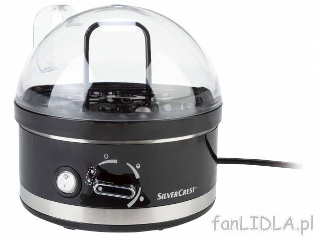 Jajowar 400 W Silverscrest Kitchen Tools, cena 49,99 PLN 
- na aż 7 jajek!
- możliwość ...