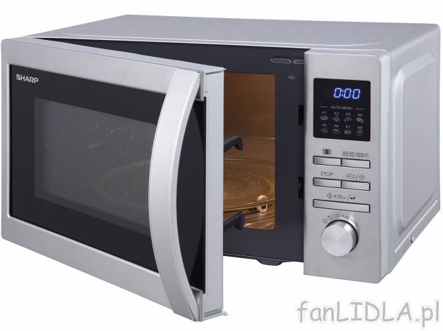 SHARP Kuchenka mikrofalowa 800 W* , cena 299,00 PLN 
*Produkt dostępny w wybranych ...