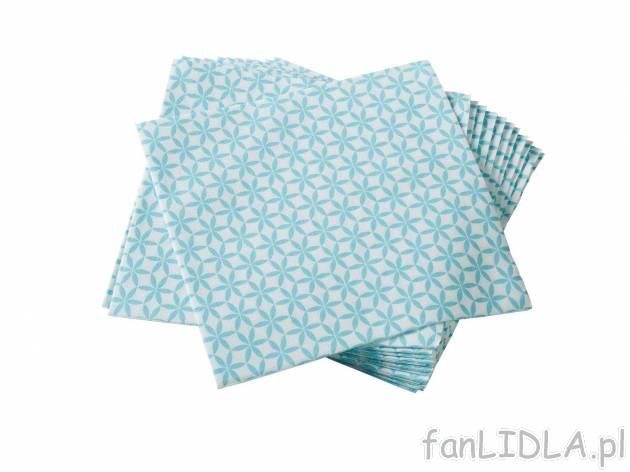 Obrusy, 2 szt. lub serwetki, 12 szt. , cena 4,99 PLN  
-  6 zestawów do wyboru