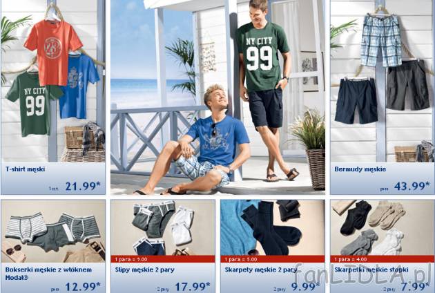 Moda męska Livergy