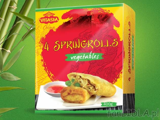 Sajgonki lub minisajgonki , cena 7,99 PLN za 400 g, 1kg=19,98 PLN. 
- Doskonała ...