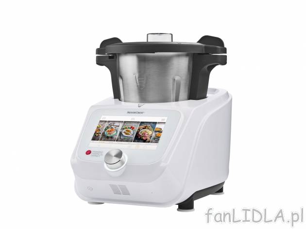 Wielofunkcyjny robot kuchenny 1000 W + 800 W z funkcją Wi-Fi Silvercrest Kitchen ...