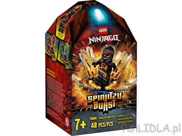 70685 Wybuch Spinjitzu - Cole Lego, cena 39,99 PLN  

Opis