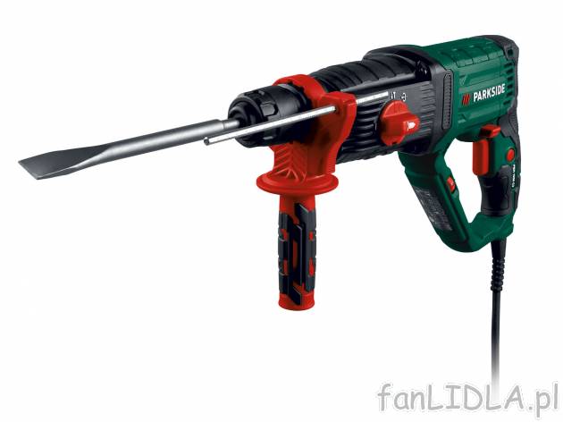 Młotowiertarka z udarem elektropneumatycznym Parkside PBH 1050 C3 1050 W , cena ...