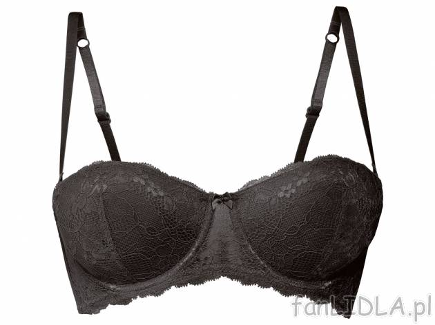 Biustonosz koronkowy Esmara Lingerie, cena 24,99 PLN 
- wysoka zawartość poliamidu
- ...