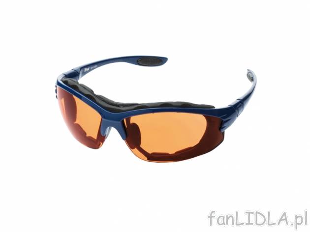 Okulary sportowe , cena 39,99 PLN za 1 opak. 
- bardzo lekkie 
- ze 100% ochroną ...