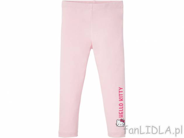 Legginsy dziewczęce z licencją , cena 14,99 PLN 
- 95% bawełny, 5% elastanu (LYCRA&reg;)
- ...