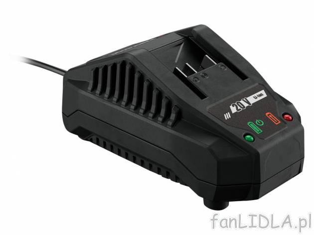 Ładowarka 65 W , cena 29,99 PLN 
- czas ładowania (przy 20 V/2 Ah): ok. 60 min
Opis

- ...
