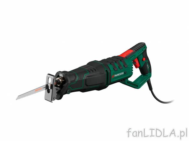 Piła szablasta 710 W Parkside PFS710D3, cena 139,00 PLN 
- do cięć w drewnie, ...