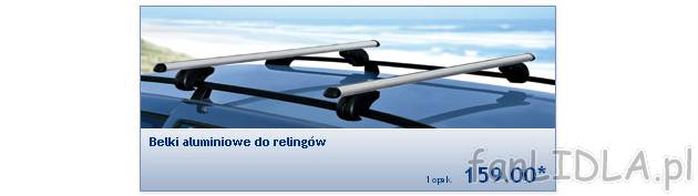 Belki aluminiowe do relingów, cena 159PLN