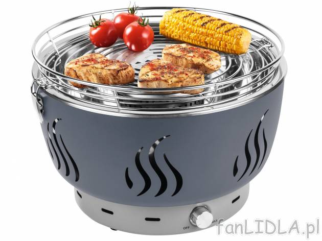 Grill bezdymny na węgiel drzewny , cena 199,00 PLN 
- 34,8 x 23,8 cm (&Oslash; ...