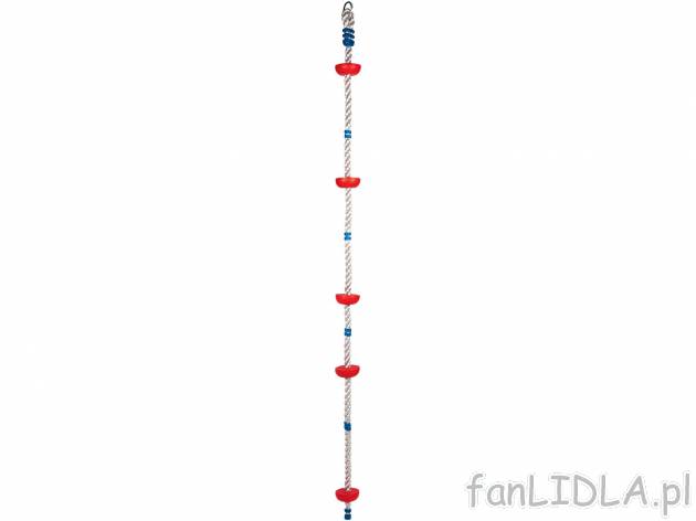 Lina do wspinania Playtive, cena 34,99 PLN  
-  maks. 60 kg
Opis

- 3+
- tuv