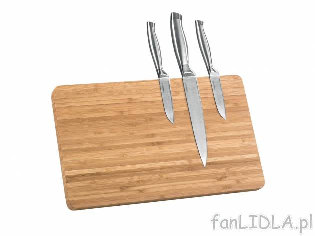 Blok z magnesem na noże , cena 39,99 PLN 
- wymiary: ok. 37 x 22 x 2,3 cm
- sposób ...