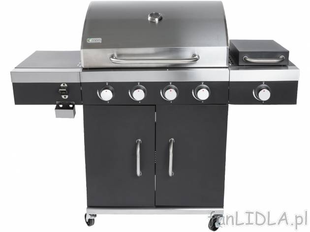 Grill gazowy 4-palnikowy Powerzone, Power Zone, cena 1199,00 PLN 
- powierzchnia ...