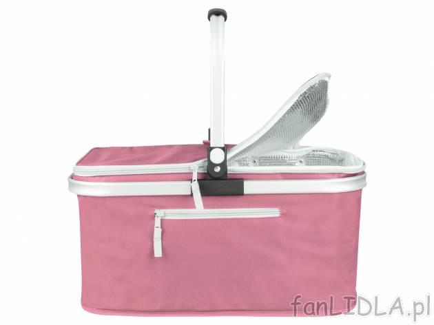 Koszyk termiczny na zakupy 24 l Topmove, cena 39,99 PLN 
- ok. 48 x 29 x 24,5 cm ...