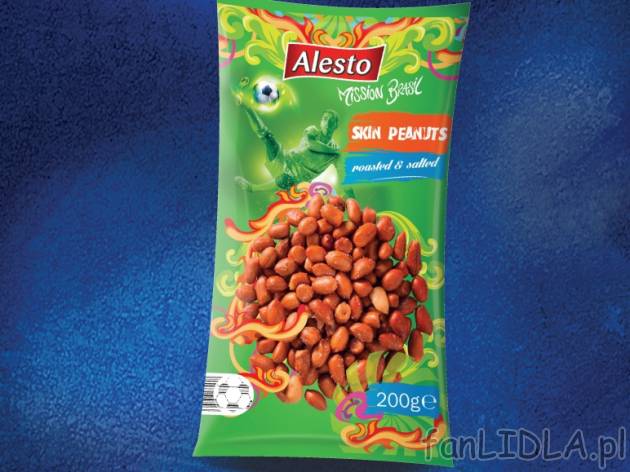 Orzeszki ziemne , cena 3,39 PLN za 200 g/1 opak., 100g=1,70 PLN. 
- Nic tak nie ...
