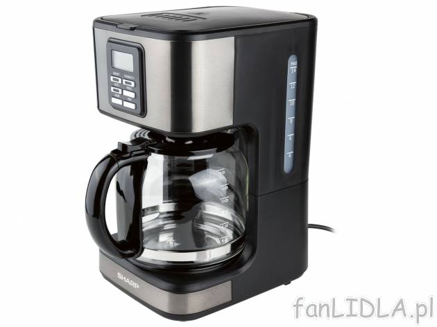 SHARP Ekspres do kawy 900 W , cena 159,00 PLN 
- aromatyczna kawa w Twoim domu
- ...