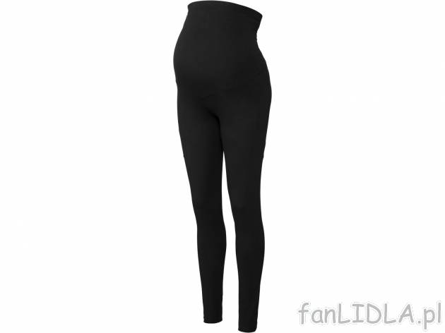 Legginsy ciążowe Esmara, cena 24,99 PLN 
- rozmiary: XS-L
- wysoka zawartość ...