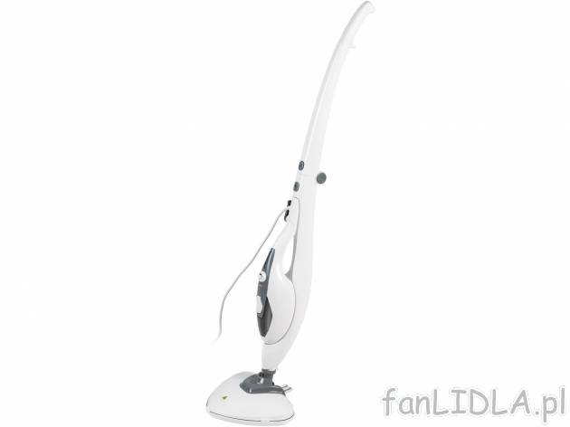 Mop parowy 2 w 1, 1500 W Silvercrest, cena 169,00 PLN 
- 2 w 1 - mop parowy do ...