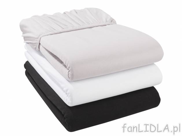 Prześcieradło z gumką 140-160 x 200 cm , cena 29,99 PLN 
- 3 kolory
- 100% ...