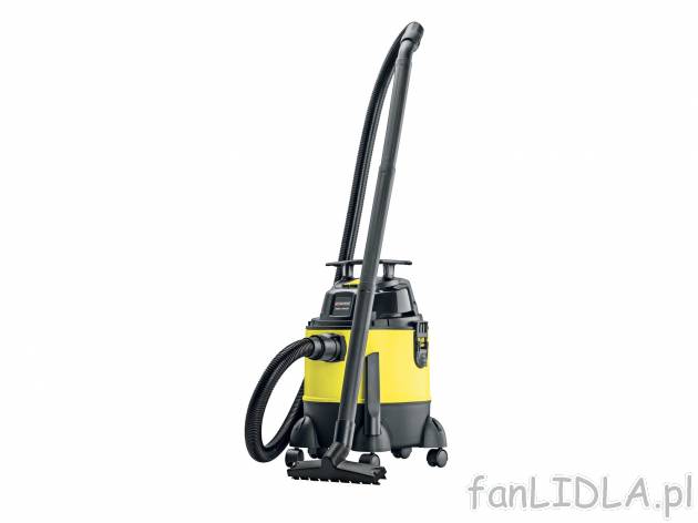 Odkurzacz do pracy na mokro lub sucho 1300 W , cena 159,00 PLN. Praktyczy odkuracz ...