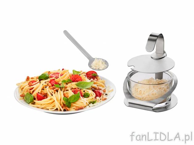 Pojemnik z łyżeczką Ernesto, cena 19,99 PLN  
-  200 ml
-  ze stalą szlachetną
Opis