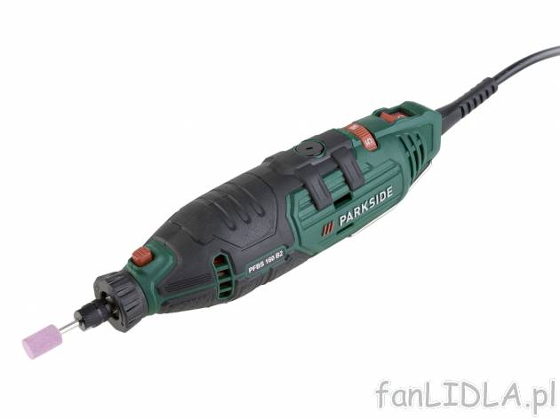 Wiertarkoszlifierka precyzyjna 160 W Parkside PFBS160B2 , cena 99,00 PLN 
- do ...